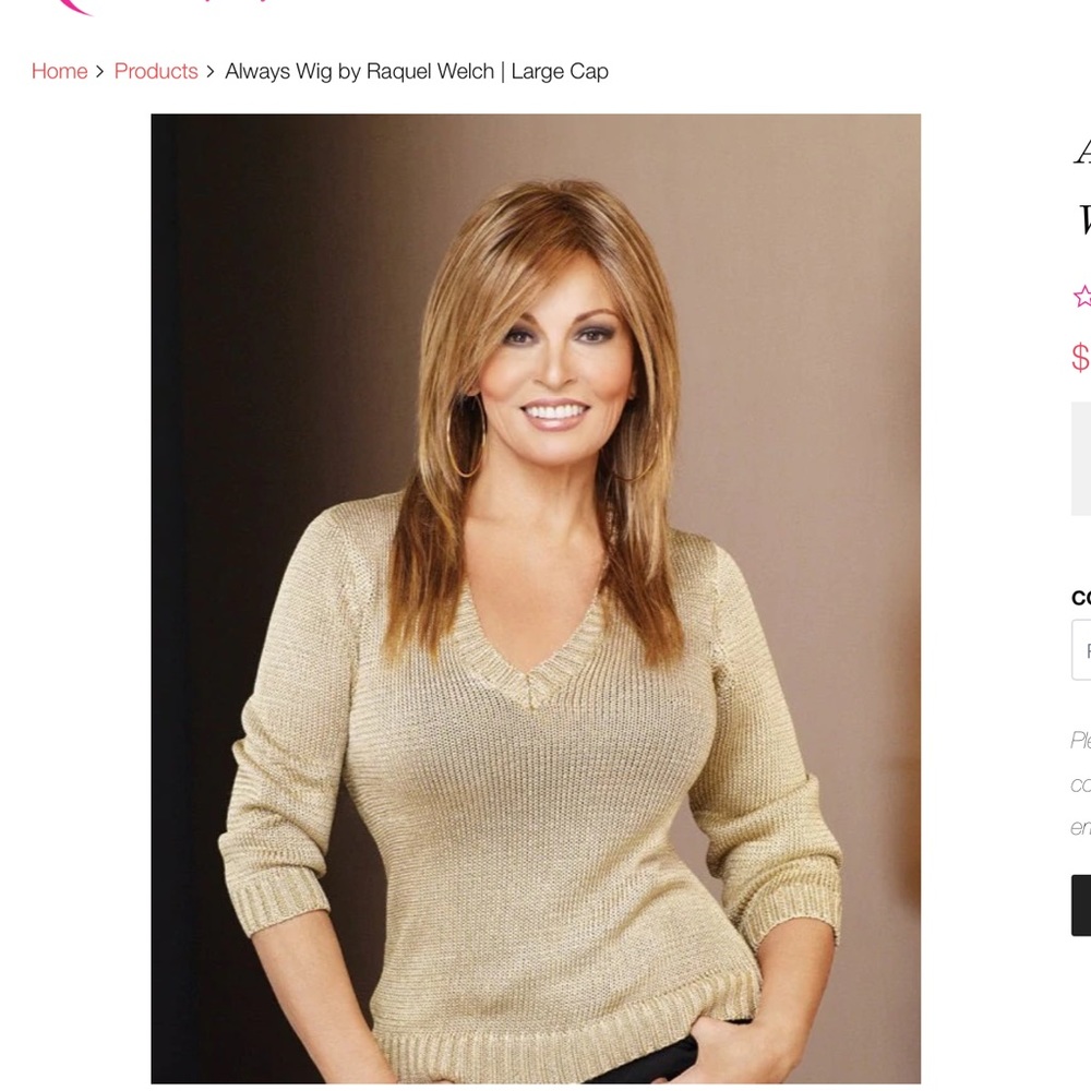 ALWAYS WIG BY RAQUEL WELCH | LARGE CAP